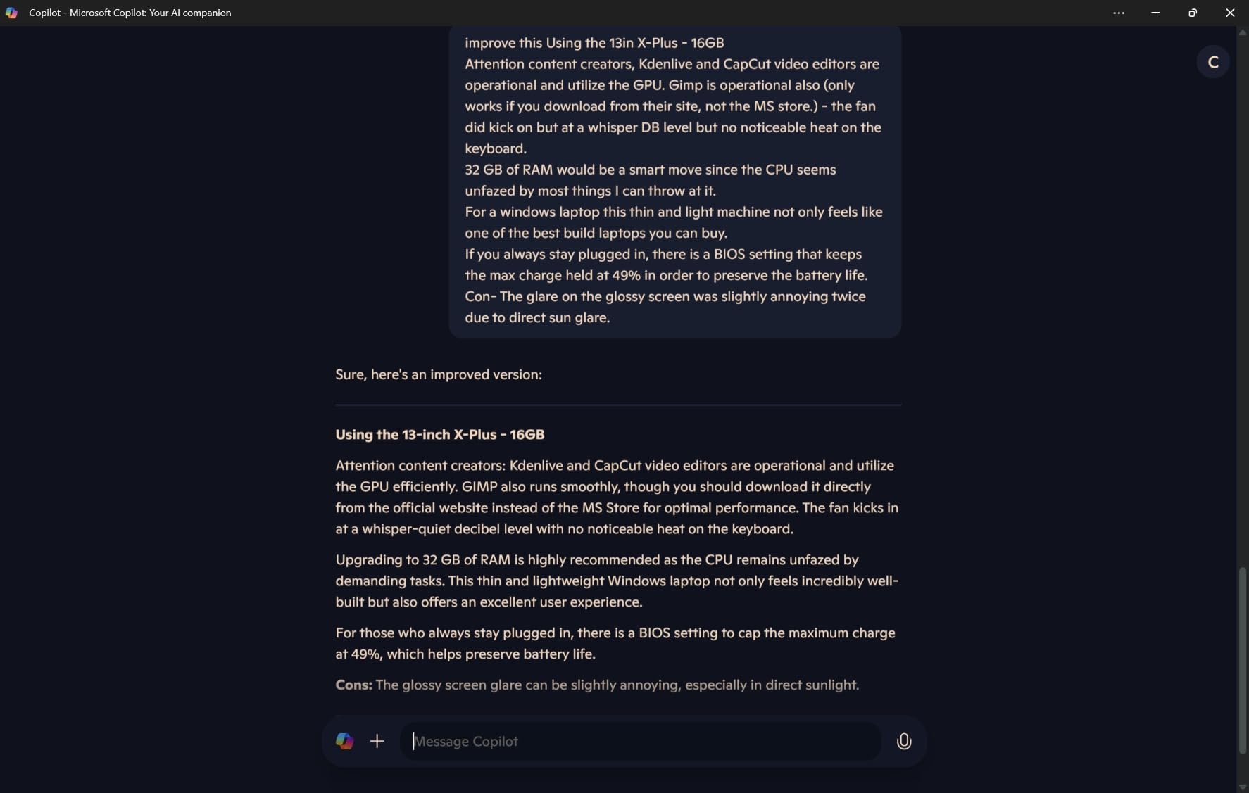 Microsoft Surface Laptop (2024), Windows 11 Copilot+ PC, 15