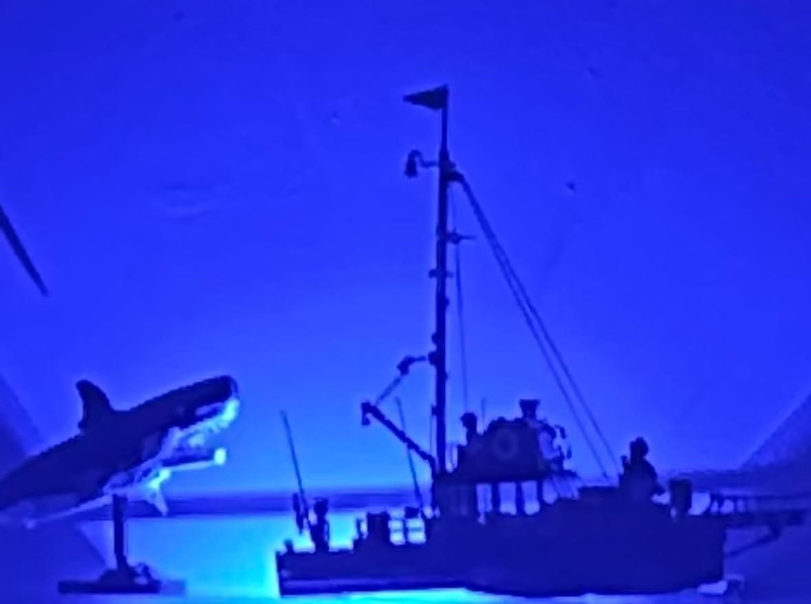 LEGO Ideas Jaws Set - Diorama Kit for Fans of The Classic Movie - Shark Toy - Movie Memorabilia Gift for Adults - Includes Orca Boat and Chief Brody, Hooper and Quint Minifigures - 21350 - Customer Photo 2