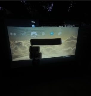 Modern Innovations 80 Inch HD Outdoor Movie Screen, Portable Outdoor Projector Screen and Stand for Indoor or Backyard Use, Foldable Frame, Movie Projection Screens for Travel, Camping, Family Movies - Customer Photo 1