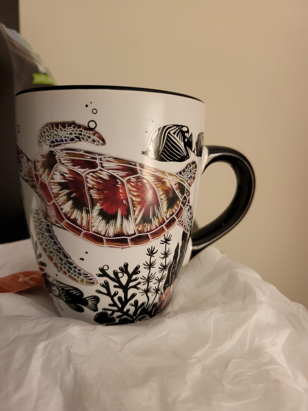 Color Changing Dragonfly Coffee Mug 12oz – Heat Sensitive Ceramic Cup with Floral Reveal – Dragonfly Gifts for Women, Unique Coffee Mugs, Christmas Holiday Gift, Perfect for Coffee, Tea or Cocoa - Customer Photo 1