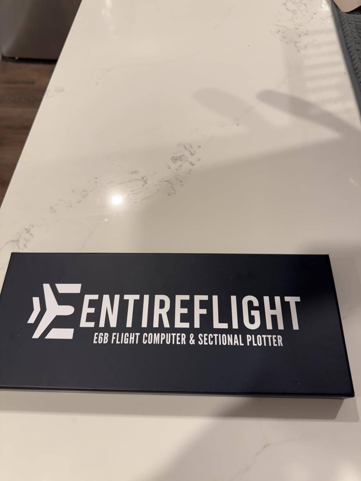 EntireFlight - E6B Flight Computer, Aviation Plotter, & Manual Box Set - Essential Pilot Accessories and Aviation Tools for Your Flight Bag - Use with IFR VFR Sectional Charts - Flight Calculator - Customer Photo 4