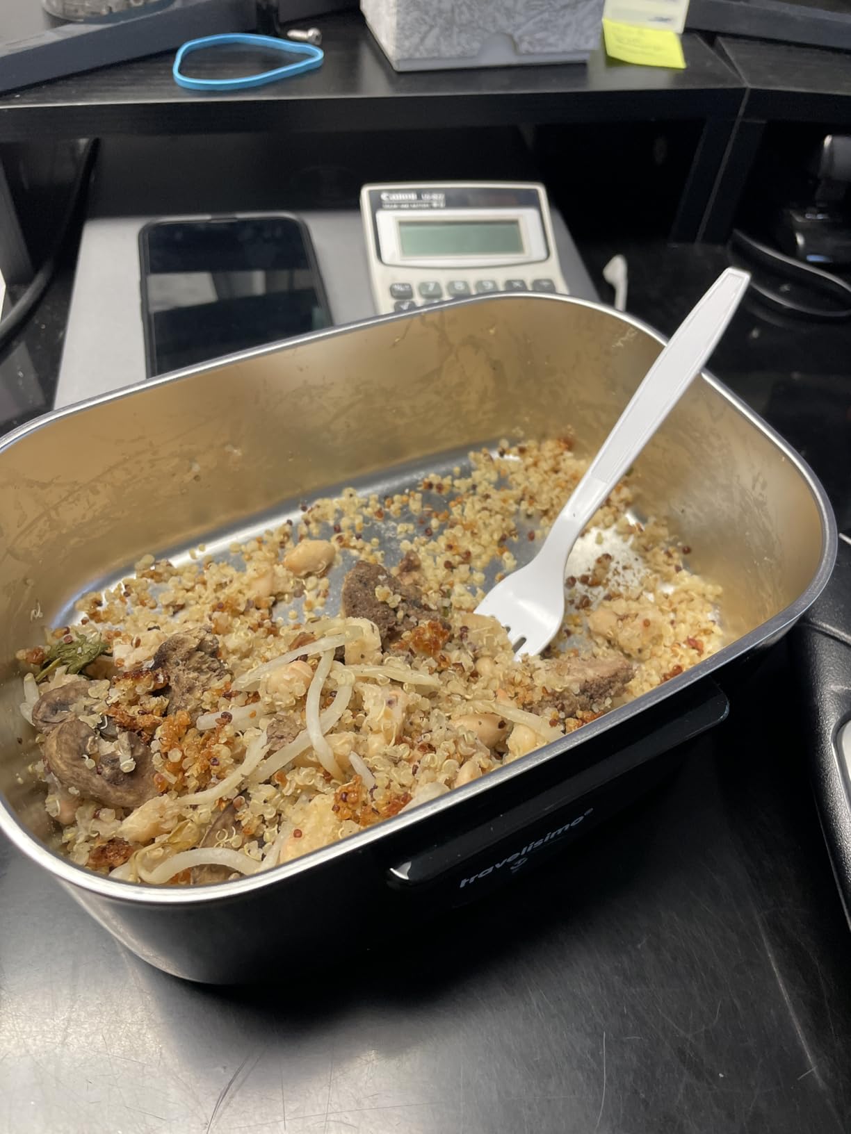 TRAVELISIMO Electric Lunch Box For Adults, 80W Heated Lunch Box 1.5L, Heatable Lunchbox For Men For Car Truck Work, 12/24/110V, Loncheras Para Hombres De Trabajo, Gifts For Men, Gifts for Women - Customer Photo 2