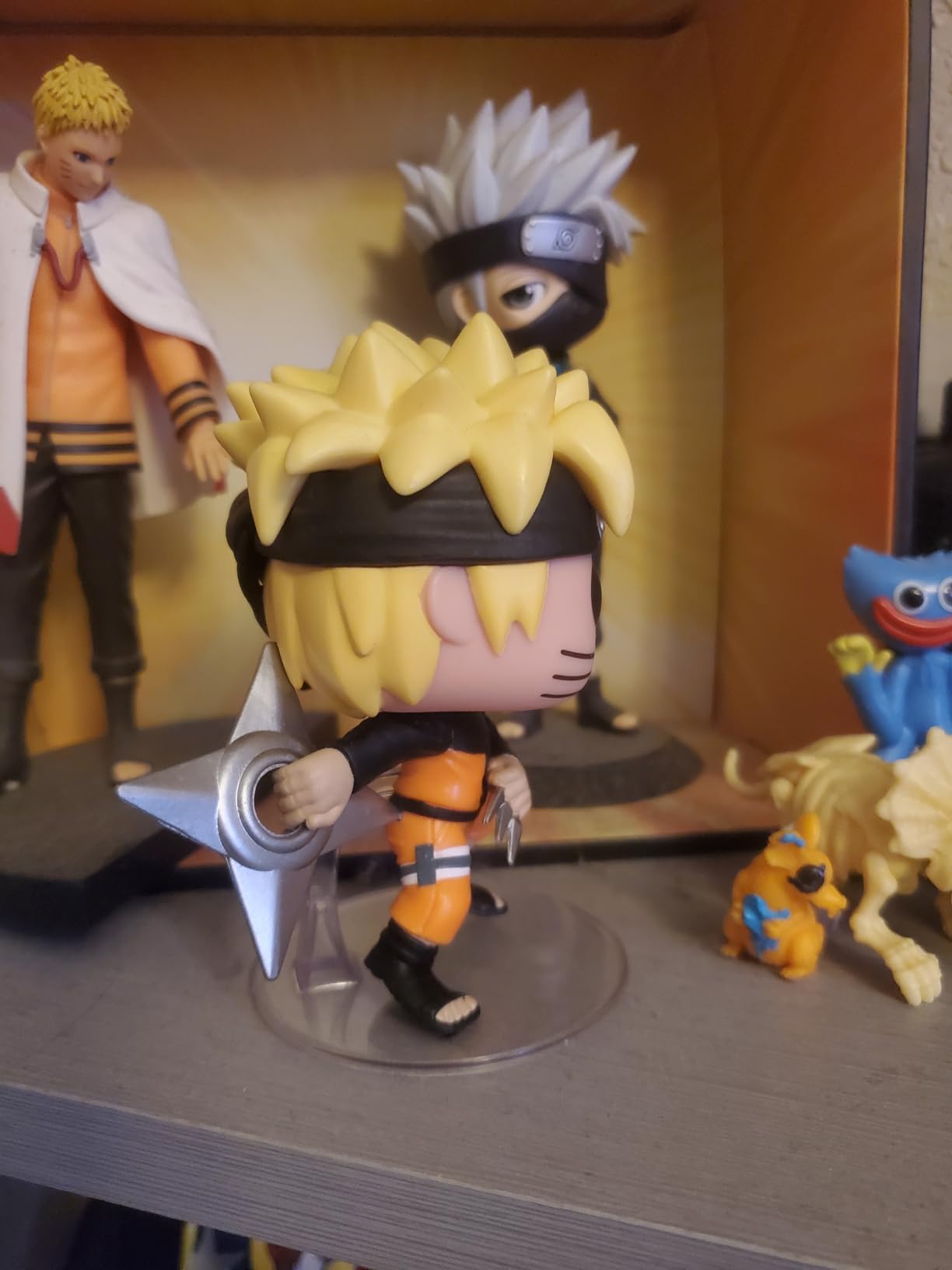 Funko POP Animation: Naruto Shippuden - Naruto - (Shrkn) - 1/6 Odds for Rare Chase Variant - Metallic - Collectable Vinyl Figure - Gift Idea - Official Merchandise - for Kids & Adults Customer Review Funko POP Animation: Naruto Shippuden - Naruto - (Shrkn) - 1/6 Odds for Rare Chase Variant - Metallic - Collectable Vinyl Figure - Gift Idea - Official Merchandise - for Kids & Adults - Customer Photo 3