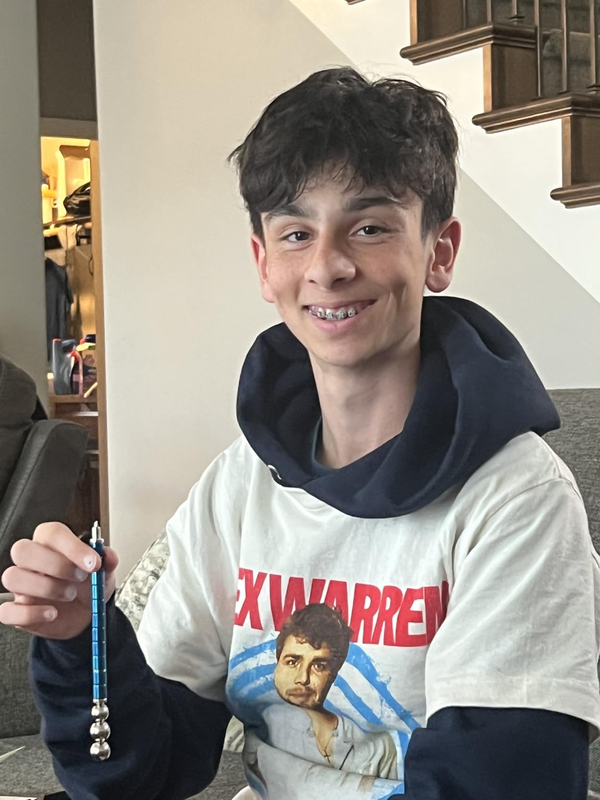 Magnetic Fidget Pen Toys for Teens - Unique Birthday Gifts for Young Men Fun Gifts for Teenage Boys Girls Novelty Christmas Stocking Stuffers Adults Cool Gadget Stuff for 14 15 16 17 18 Year Old Boy - Customer Photo 1