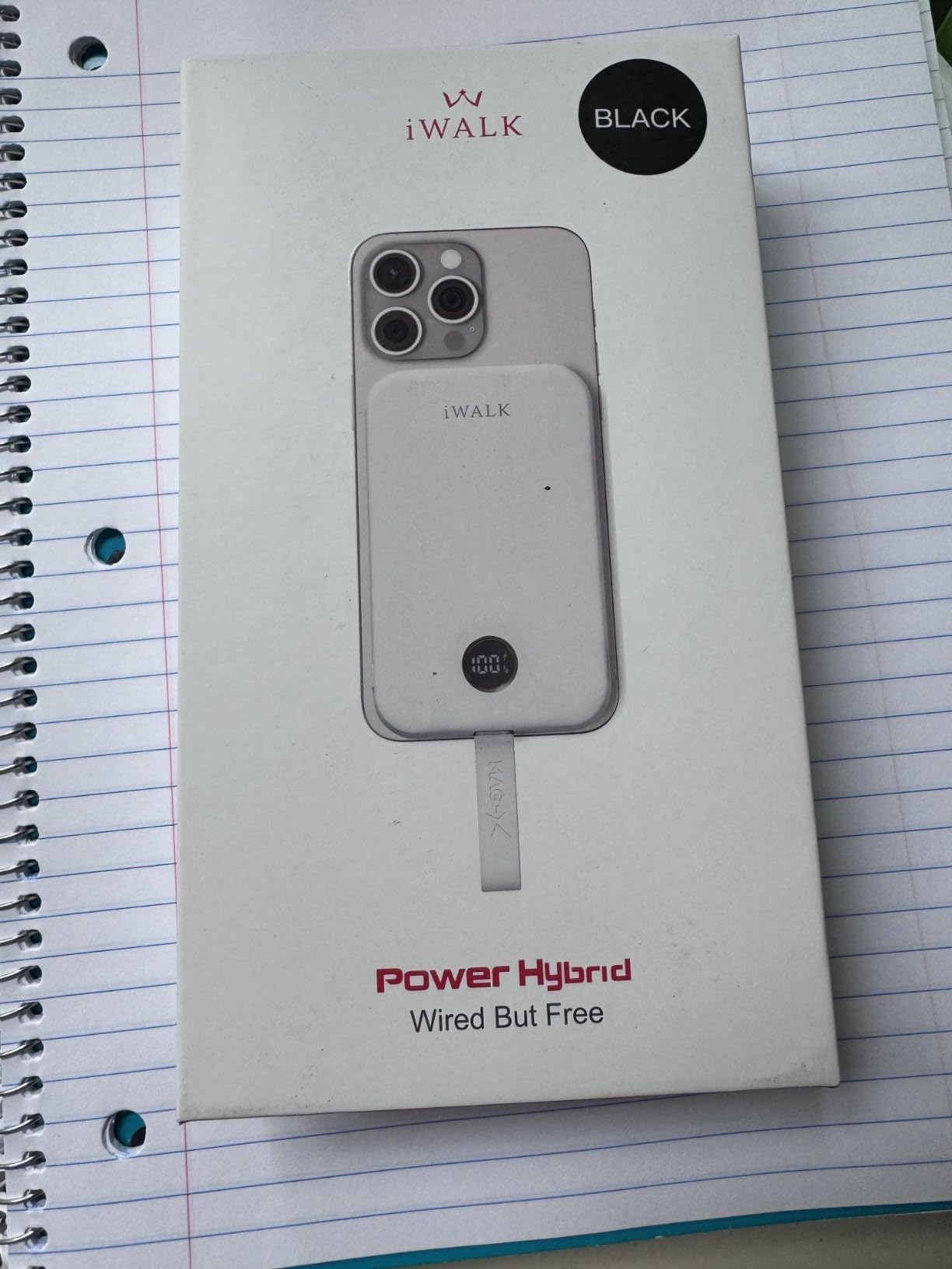 iWALK Magnetic Power Bank 10000mAh, 30W Wireless Portable Charger with Fast Charging USB-C Cable,Qi2 Certified 15W Battery Pack with LED Display for iPhone 16/16 Pro/15/14/13/12 Series, Samsung Galaxy - Customer Photo 3