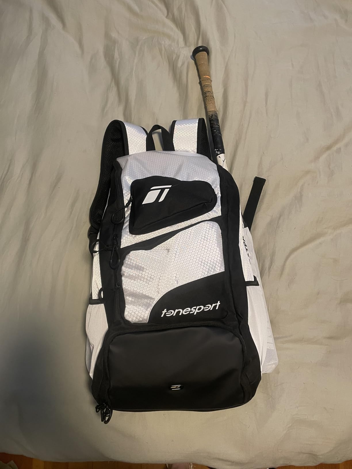 Tonesport Youth Baseball Bag - Backpack for Baseball, Softball, Tball - Bat Bag for Youth - Royal Blue - Customer Photo 3