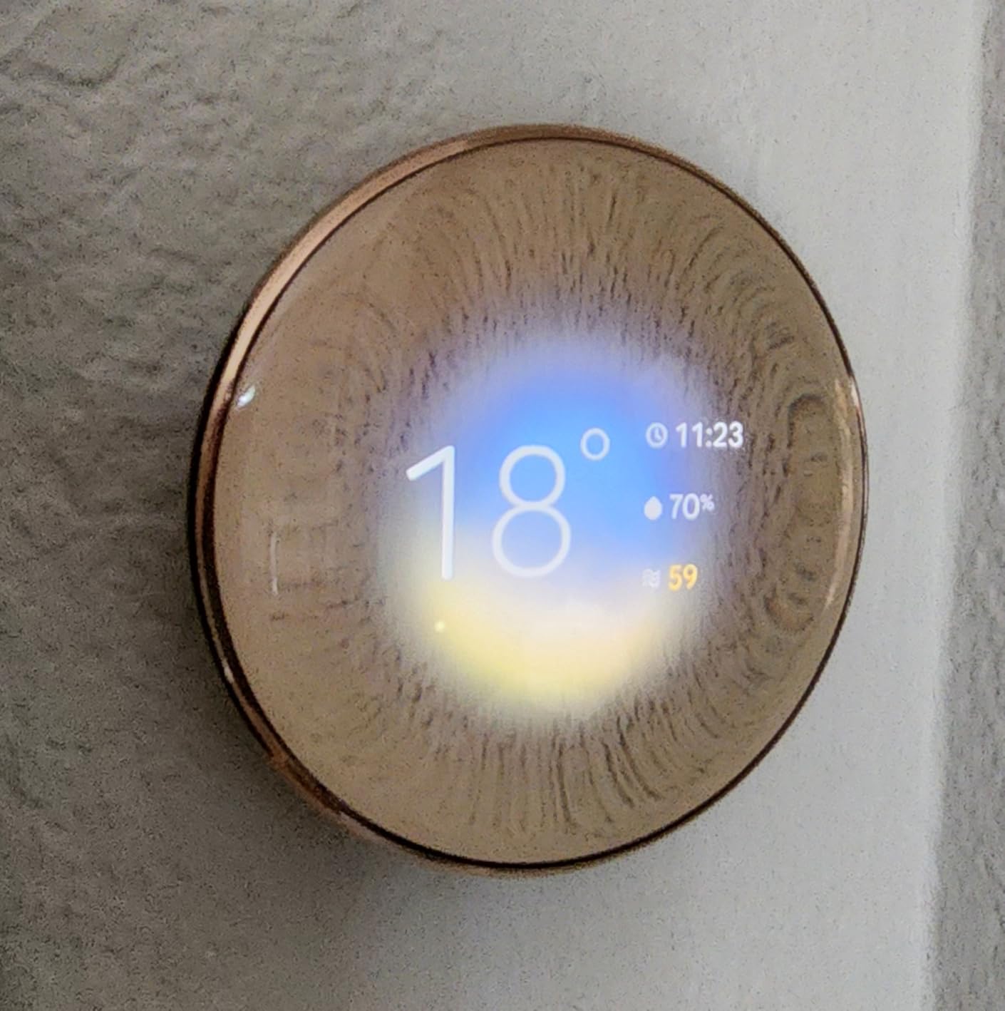 Google Nest Temperature Sensor (2nd Gen) - Room Comfort Sensor with Scheduling - Works with The Nest Learning Thermostat (3rd and 4th Gen) and Nest Thermostat E - Porcelain, White - Customer Photo 4