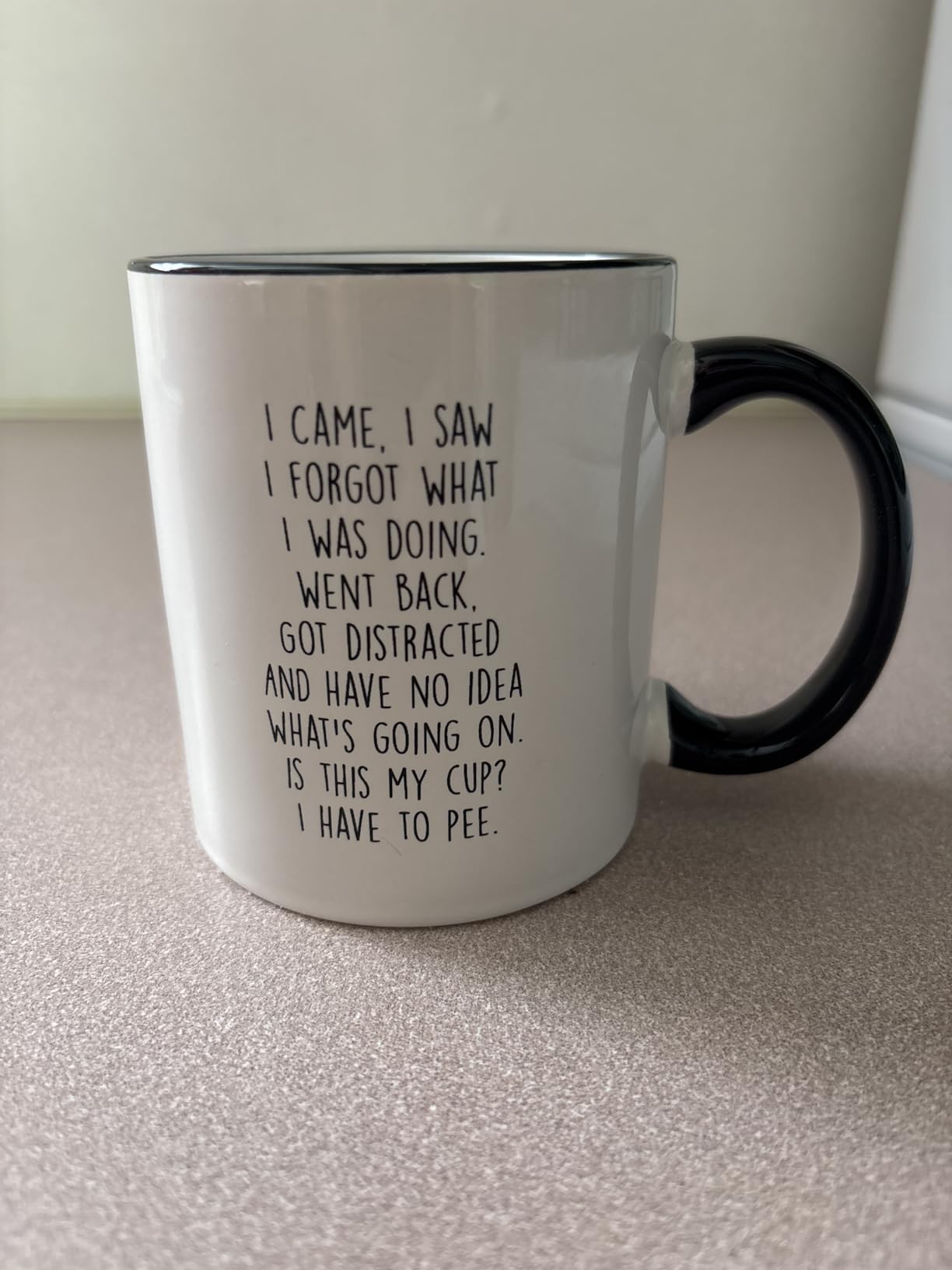 Gelid I Came I Saw I Forgot What I Was Doing Coffee Mug - Funny Senior Citizens Sarcastic Gifts Old People Elderly Mom Dad Grandma Grandpa - Presents Mothers Day Fathers Birthday - 11 oz Novelty Cup - Customer Photo 1