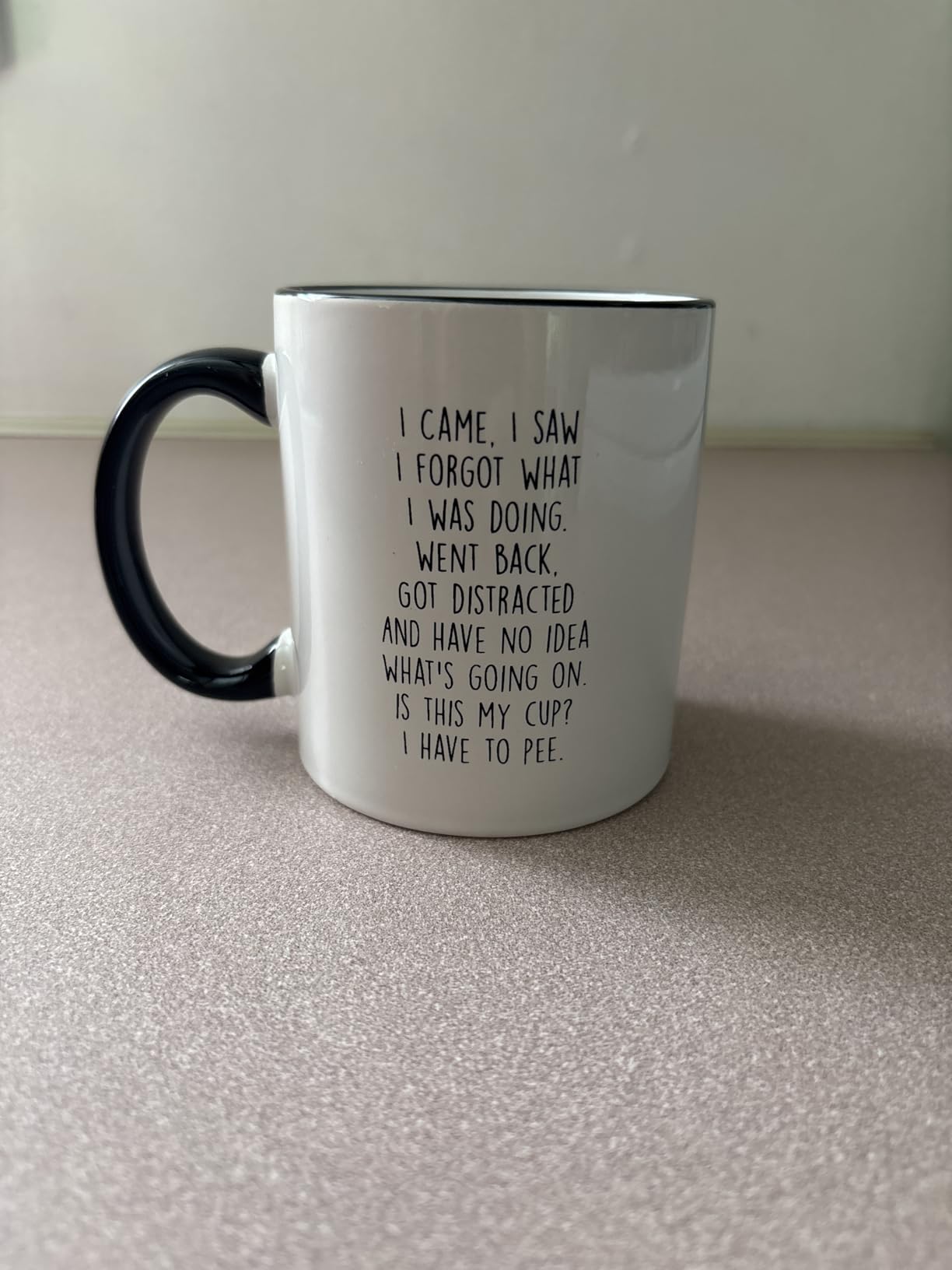 Gelid I Came I Saw I Forgot What I Was Doing Coffee Mug - Funny Senior Citizens Sarcastic Gifts Old People Elderly Mom Dad Grandma Grandpa - Presents Mothers Day Fathers Birthday - 11 oz Novelty Cup - Customer Photo 2