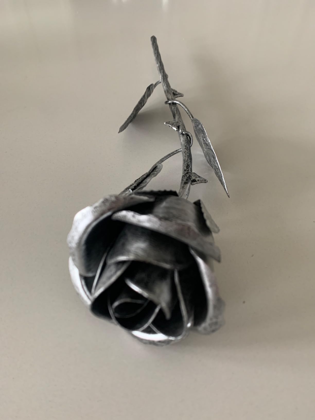 7 Year Anniversary Copper Gift for Her - Metal Rose Copper Gift for Wife 7th Wedding Anniversary for Him Husband Couples, Everlasting Flower 22nd 22 Year Handcrafted Love Stained Artwork Customer Review 7 Year Anniversary Copper Gift for Her - Metal Rose Copper Gift for Wife 7th Wedding Anniversary for Him Husband Couples, Everlasting Flower 22nd 22 Year Handcrafted Love Stained Artwork - Customer Photo 1