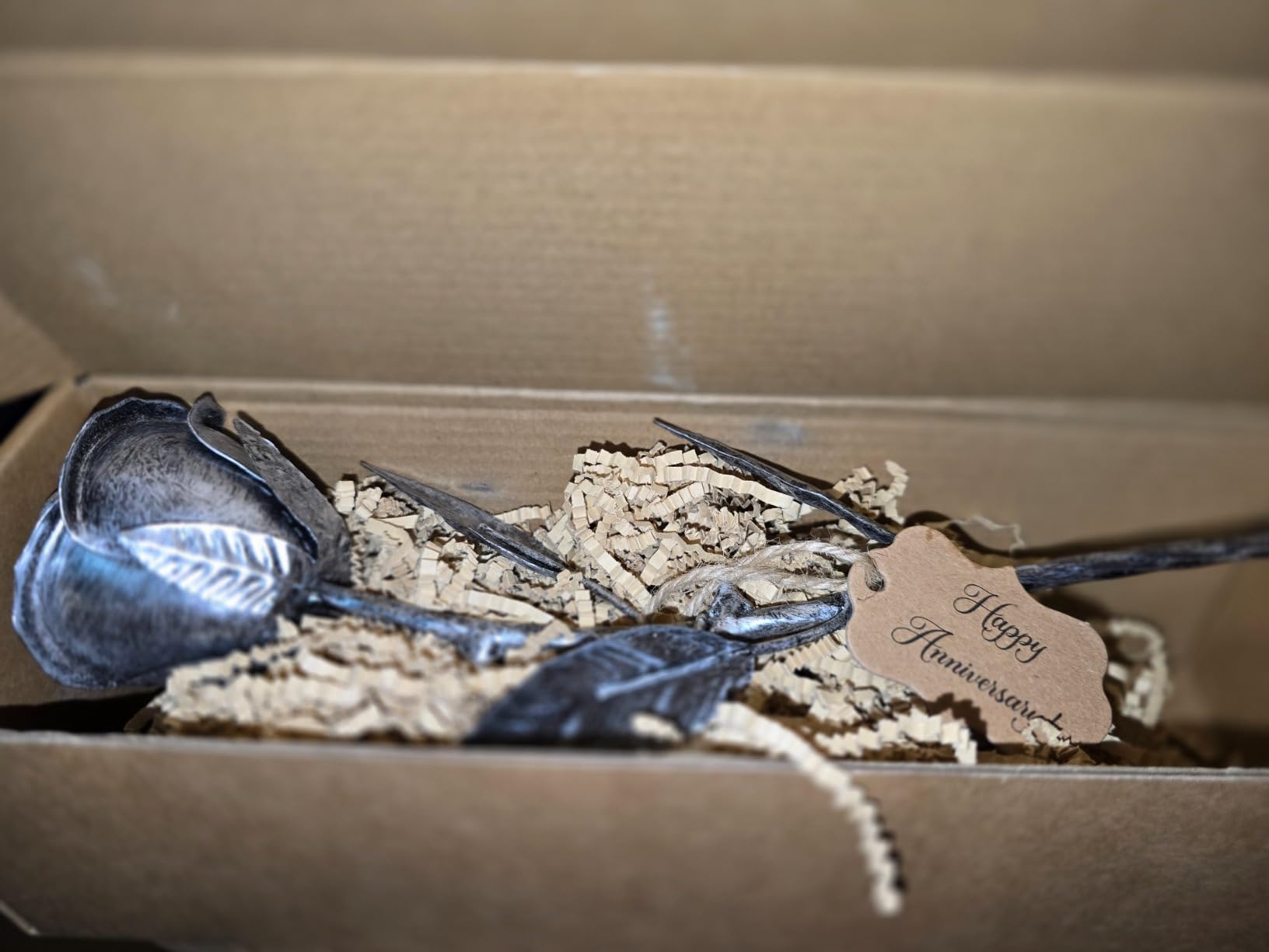 7 Year Anniversary Copper Gift for Her - Metal Rose Copper Gift for Wife 7th Wedding Anniversary for Him Husband Couples, Everlasting Flower 22nd 22 Year Handcrafted Love Stained Artwork Customer Review 7 Year Anniversary Copper Gift for Her - Metal Rose Copper Gift for Wife 7th Wedding Anniversary for Him Husband Couples, Everlasting Flower 22nd 22 Year Handcrafted Love Stained Artwork - Customer Photo 3