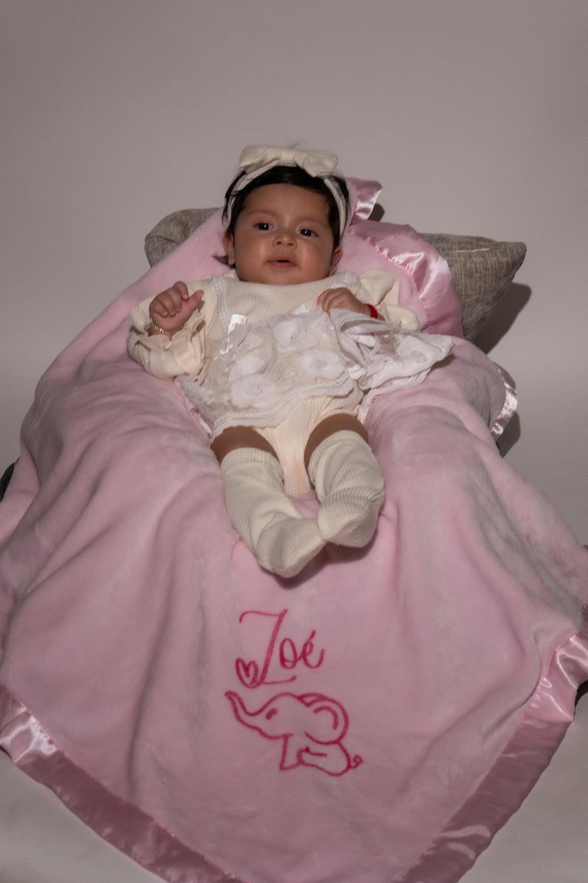 Yofair Personalized Baby Blanket for Girls Boys Custom Blanket with Name Customized Baby Gifts for Newborn - Customer Photo 1