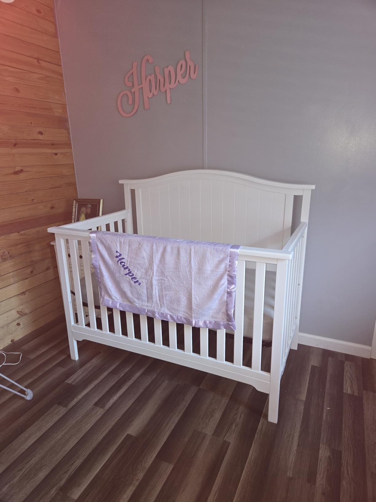 Yofair Personalized Baby Blanket for Girls Boys Custom Blanket with Name Customized Baby Gifts for Newborn - Customer Photo 2