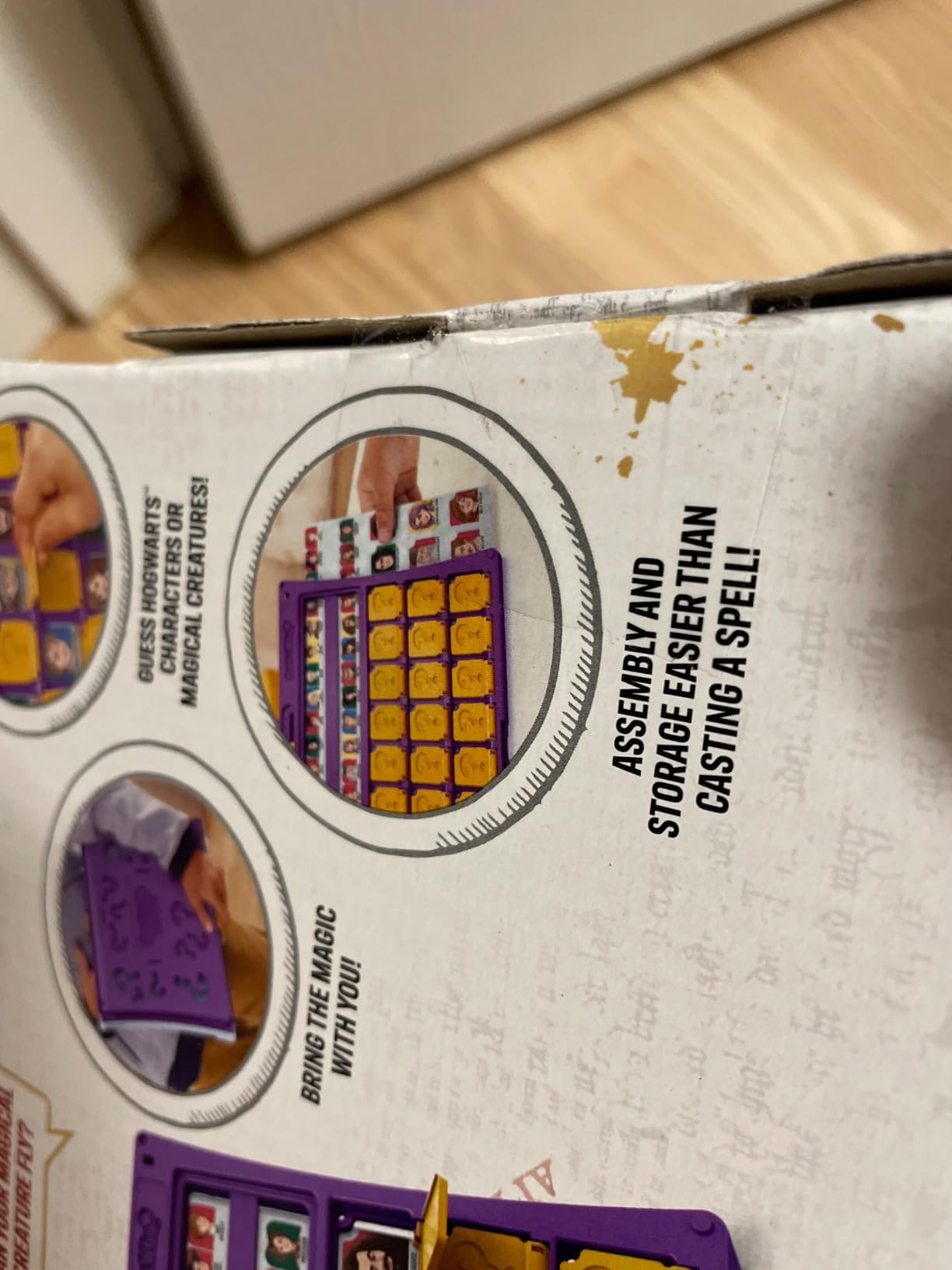 Guess Who? HARRY POTTER Edition Board Game | Ages 6 and Up | 2 Players | Fun Games for Kids and Preschoolers | Family Gifts (Amazon Exclusive) - Customer Photo 1