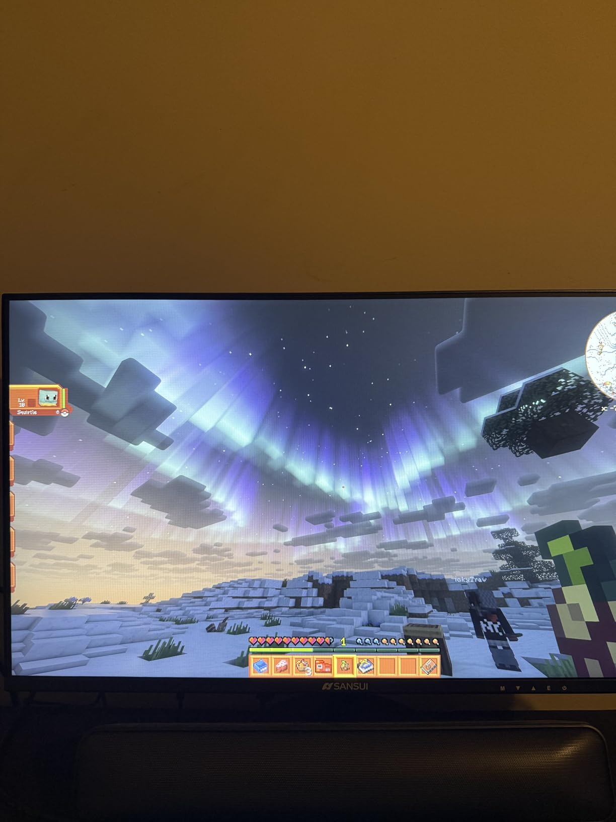 SANSUI 24 Inch Gaming Monitor 200Hz 180Hz 1Ms FreeSync HDR 110% sRGB FHD 1080P Computer Monitor HDMI DP Ports Eye Care Frameless VESA Mount Cable Management (ES-G24F4L HDMI Cable Included) Customer Review SANSUI 24 Inch Gaming Monitor 200Hz 180Hz 1Ms FreeSync HDR 110% sRGB FHD 1080P Computer Monitor HDMI DP Ports Eye Care Frameless VESA Mount Cable Management (ES-G24F4L HDMI Cable Included) - Customer Photo 1