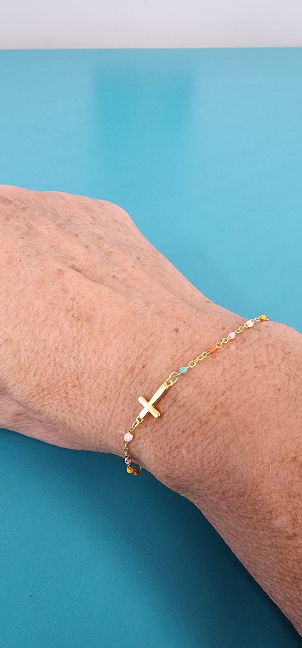 STORYJEWELLERY Birthday Gifts for Women, Christmas Gifts for Sister Mom Daughter and Friend, 30th 40th 50th 60th Birthday Gifts for Women, Wave Bracelet for Sister and Mom, Retirement Gift for Woman Customer Review STORYJEWELLERY Birthday Gifts for Women, Christmas Gifts for Sister Mom Daughter and Friend, 30th 40th 50th 60th Birthday Gifts for Women, Wave Bracelet for Sister and Mom, Retirement Gift for Woman - Customer Photo 3