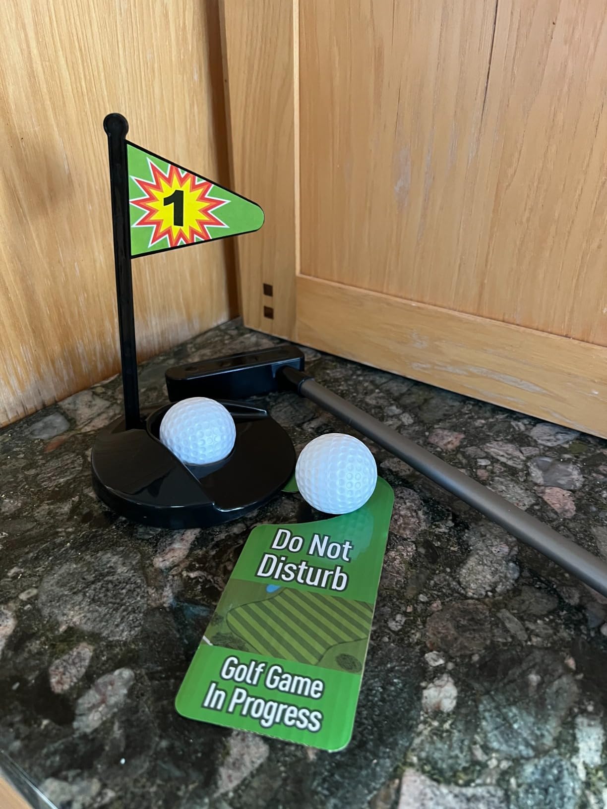 Dusor Toilet Golf Gifts for Men, White Elephant Gifts for Adults Funny, Stocking Stuffers for Men, Mens Gift for Christmas, Toilet Golf Game for Him Husband Dad, Gag Gift for Him Who Have Everything Customer Review Dusor Toilet Golf Gifts for Men, White Elephant Gifts for Adults Funny, Stocking Stuffers for Men, Mens Gift for Christmas, Toilet Golf Game for Him Husband Dad, Gag Gift for Him Who Have Everything - Customer Photo 1