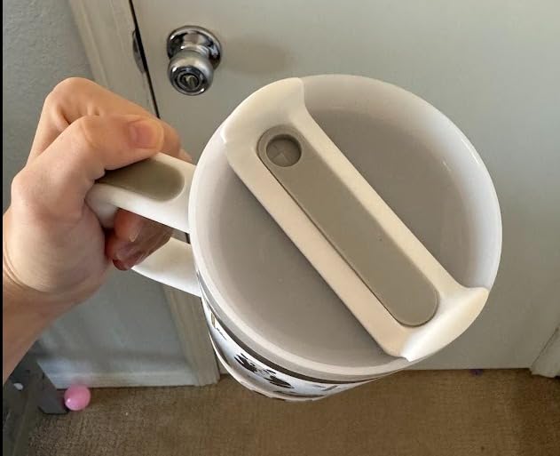 40 OZ Panda Tumbler with Handle.Panda Lover Cup Gift.40 OZ Unique Birthday Christmas Panda Tumblers Gifts for Women Men. - Customer Photo 4