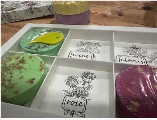 Shower Steamers Aromatherapy Stocking Stuffers 8 Scents – Christmas Gifts for Women Elegant Packaging with Essential Oils, Relaxing Spa Shower Tablets for Stress Relief, Self Care Customer Review Shower Steamers Aromatherapy Stocking Stuffers 8 Scents – Christmas Gifts for Women Elegant Packaging with Essential Oils, Relaxing Spa Shower Tablets for Stress Relief, Self Care - Customer Photo 2