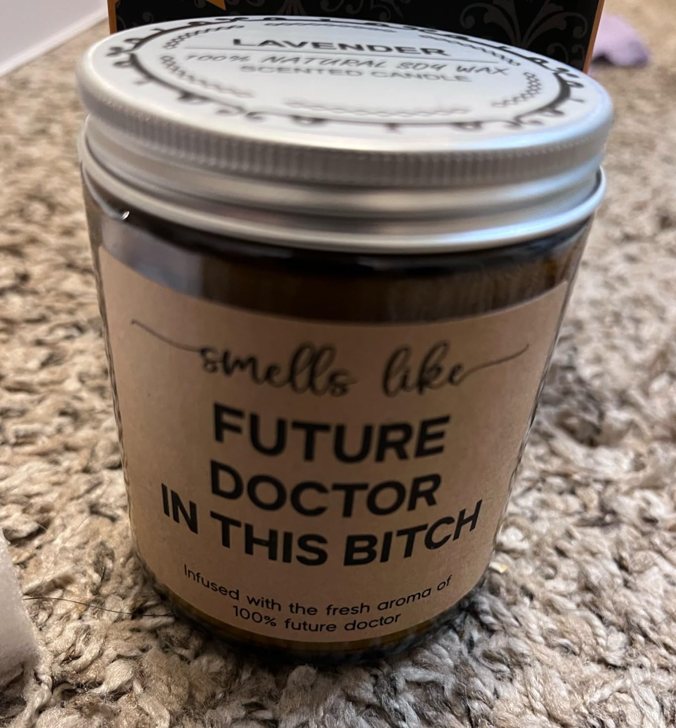 LEADO Candles - Future Doctor Gifts, Med School Gifts for Medical Student - Graduation, Christmas, Medical School Acceptance, White Coat Ceremony Presents for Future Doctors, Med Students, Women, Men - Customer Photo 2