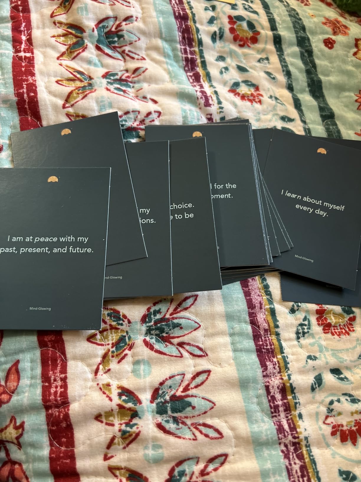 Zen Moon Lamp - Visual Meditation Light for Relaxation and Mindfulness - Guided Breathing Night Light - Spiritual Christams Gifts for Women, Mom, Best Friend 2025 - Unique Decor for Bedroom (5.5 inch) - Customer Photo 2