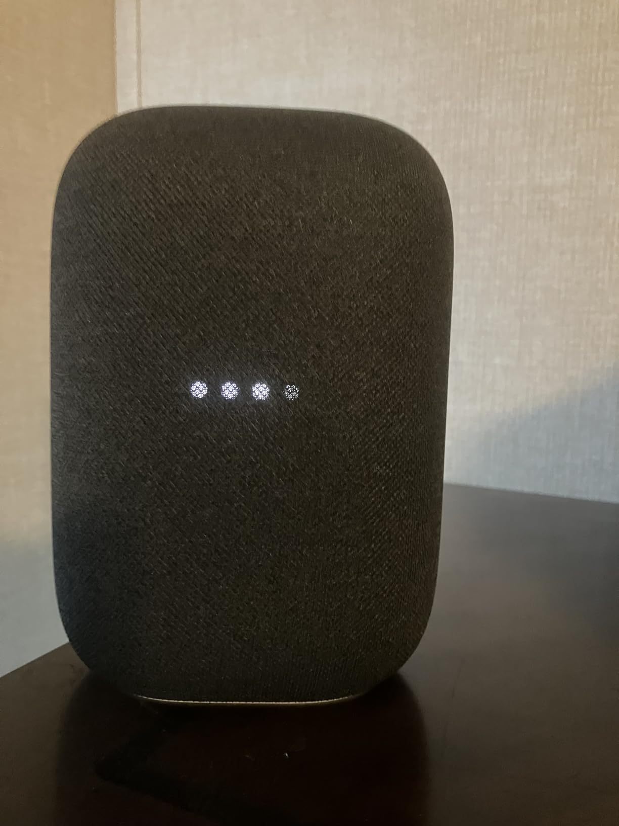 Google Audio Bluetooth Speaker - Wireless Music Streaming, Powerful Sound, Assistant Built-in, Wi-Fi and Bluetooth Connectivity, Smart Home Control, Stereo Pairing (Charcoal) - Customer Photo 3