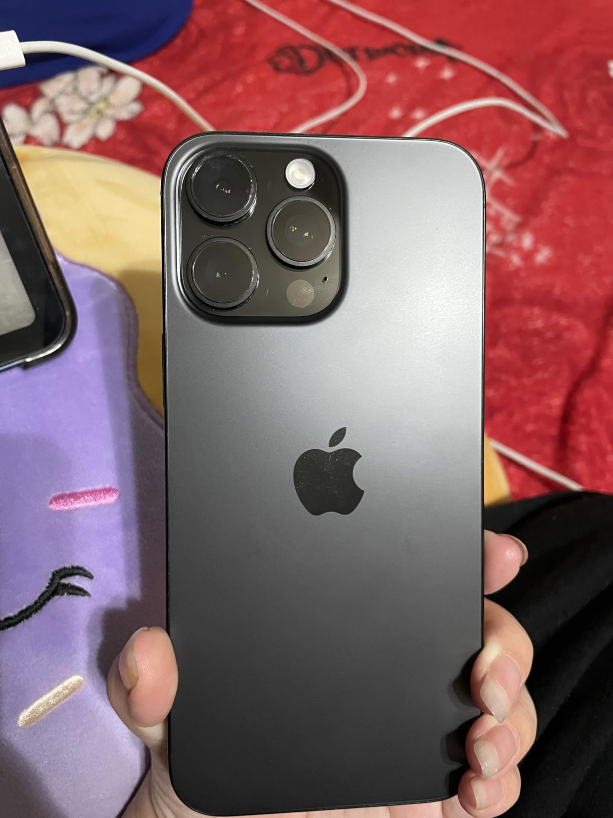 Apple iPhone 16 Pro Max, US Version, 256GB, Black Titanium - Unlocked (Renewed) - Customer Photo 1