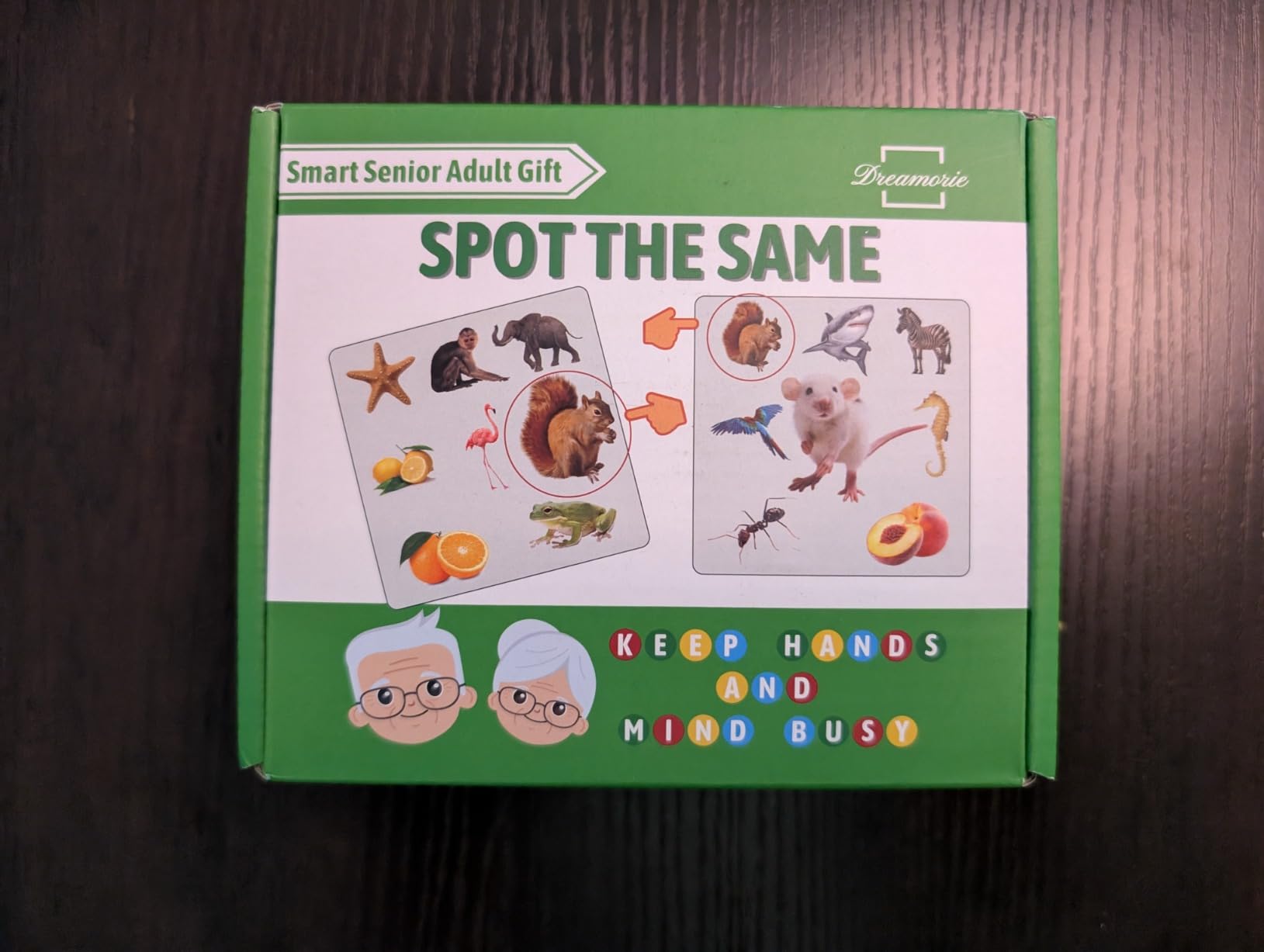 Animal Matching Memory Games for Dementia Patients | Alzheimers Activities Kit w/ 36 Realistic Animal Figures & 54 Cards, Fun Brain Training Product & Meaningful Gift for Seniors and Elderly - Customer Photo 3