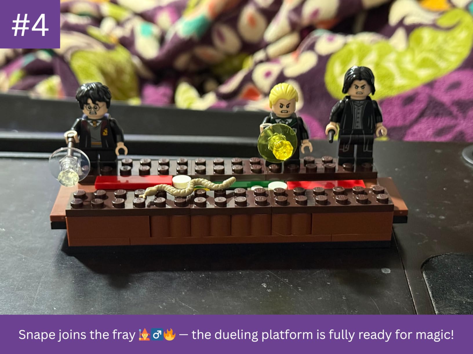 LEGO Harry Potter Hogwarts Castle: Dueling Club Building Toy - Wizard Kids Toy for Boys and Girls, Fans of Harry Potter, Ages 8+ - Gift Idea for Birthdays - 76441 - Customer Photo 1
