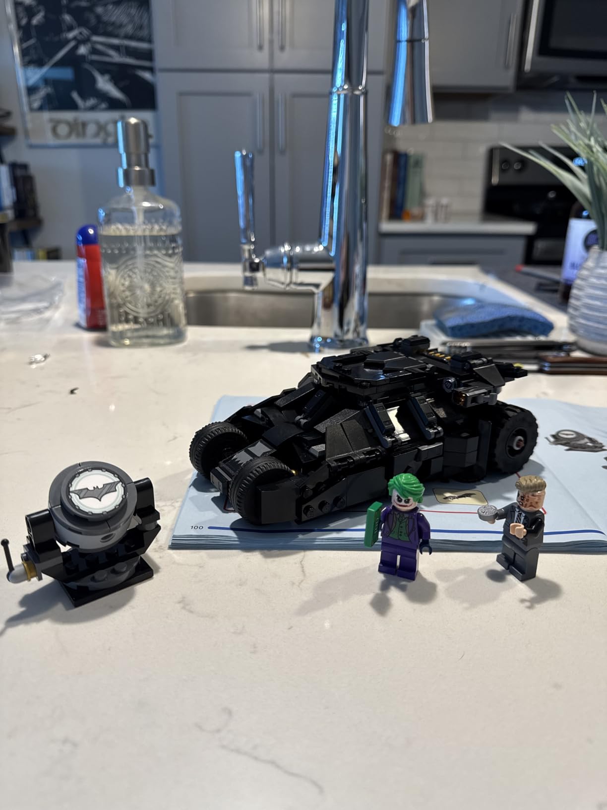 LEGO DC Batman Tumbler vs. Two-Face & The Joker Toy Building Set - Superhero Batmobile Toy from The Dark Knight for Kids, Boys and Girls, Ages 8+ - Gift Idea for Birthday and Batman Fans - 76303 - Customer Photo 4