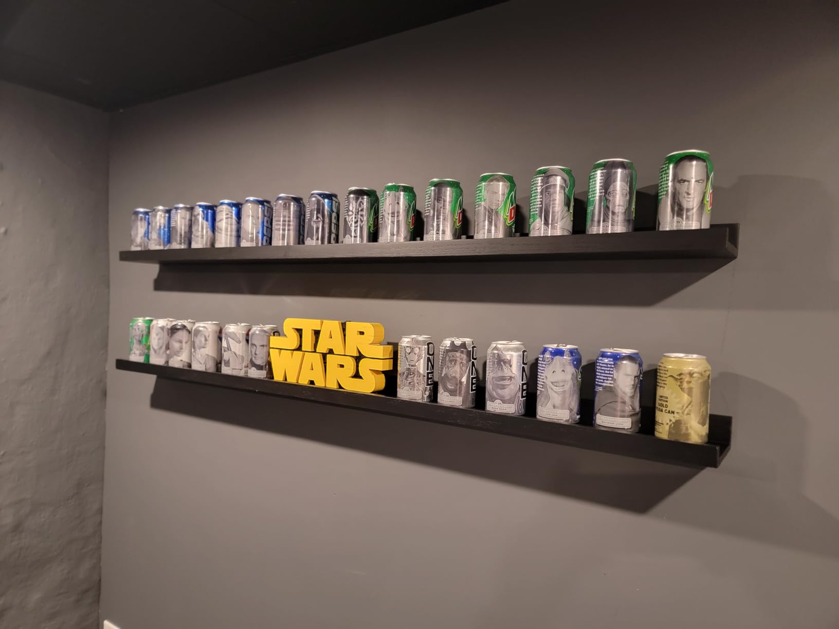 LEGO Star Wars Brick-Built Star Wars Logo - Building Blocks for Adults 18+ - Star Wars Gift Idea for Birthdays - Collectible DIY Model Kit - Home Decor Idea for Fans of The Movie Series - 75407 - Customer Photo 1