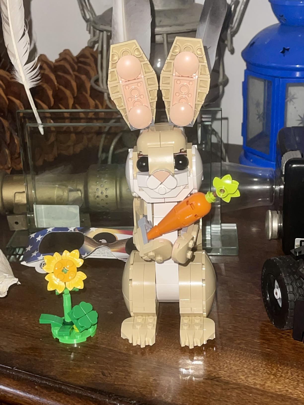 LEGO Creator 3 in 1 Cute Bunny Toy - Building Toy Set with 3 Build Options, Bunny, Seal, or Llama - Animal Figures for Kids, Girls and Boys, Ages 8+ - Gift Idea for Birthdays - 31162 - Customer Photo 5