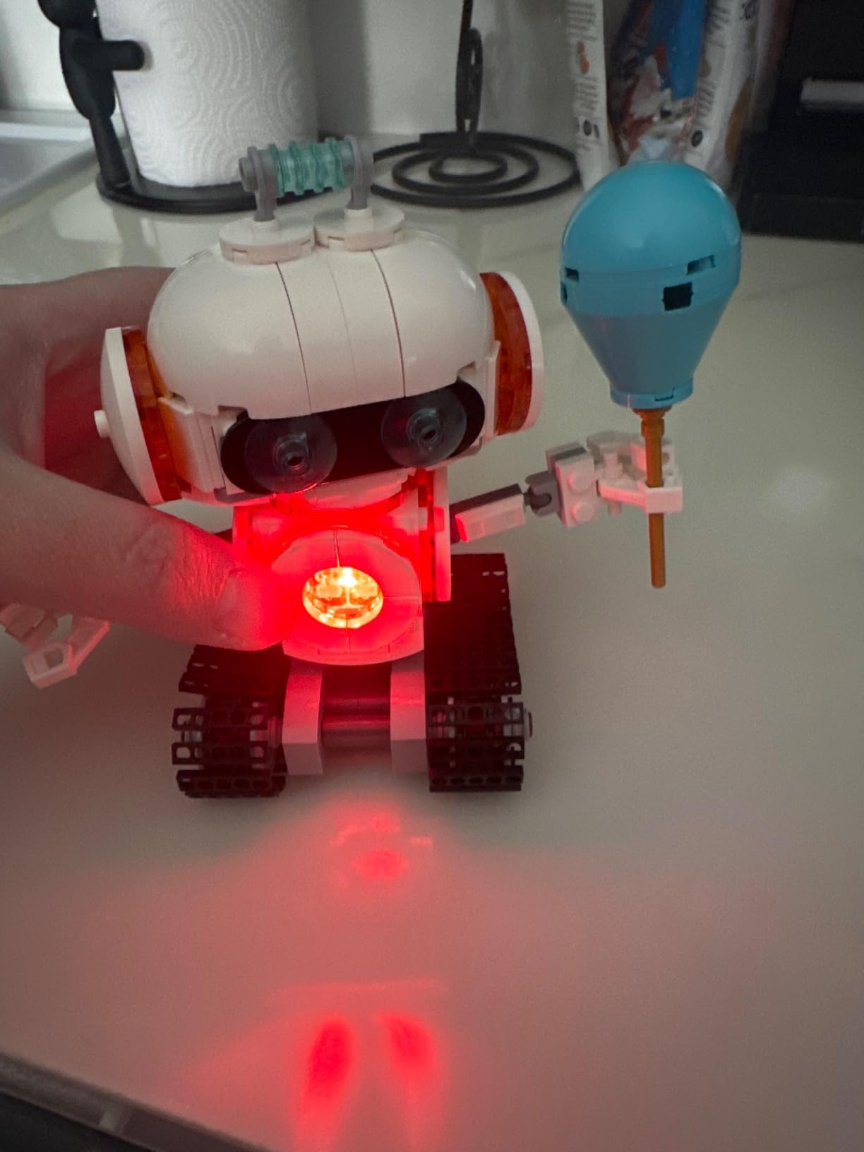 LEGO Creator 3 in 1 Space Robot Toy - Building Toy Kit for Kids with 3 Options, Robot, Spaceship, or Dog - 8 Year Old Boy & Girl Birthday Gifts - 31164 - Customer Photo 2