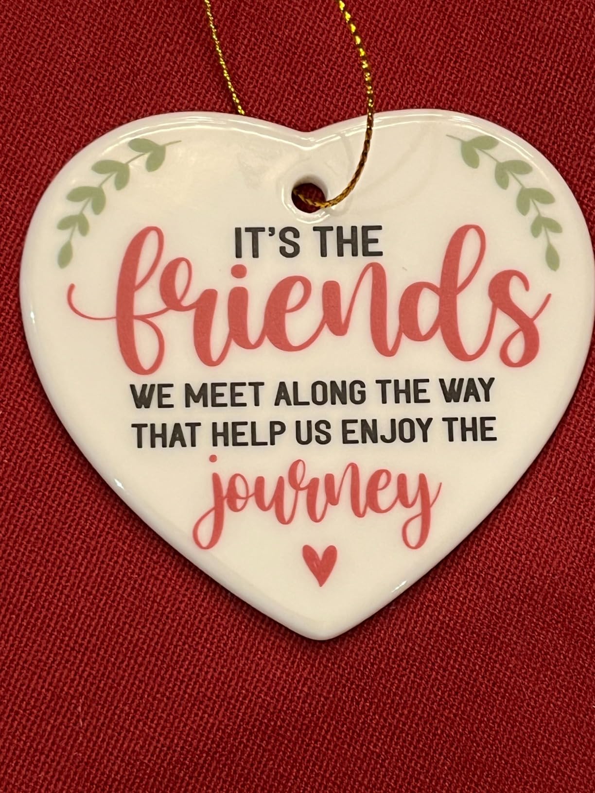 NewEleven Gifts for Women - Friend Christmas Ornament, Birthday Gifts for Women Friends, Besties, Soul Sisters, Friends - Christmas Ornament - Customer Photo 1