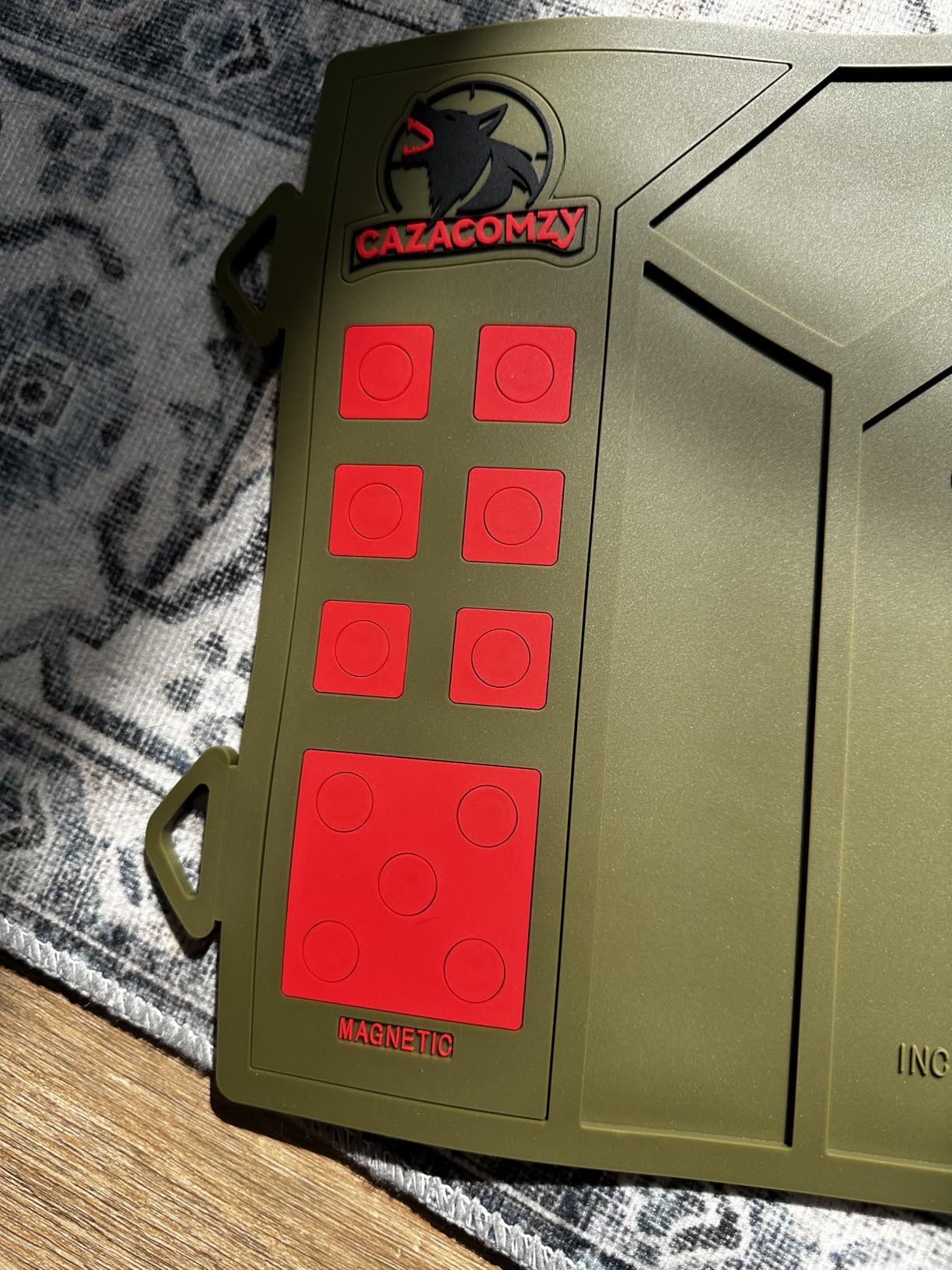 Gun Cleaning Mat with Magnetic Tool Stand, Complete Rifle Cleaning Kit for Pistol and Shotgun - Customer Photo 2