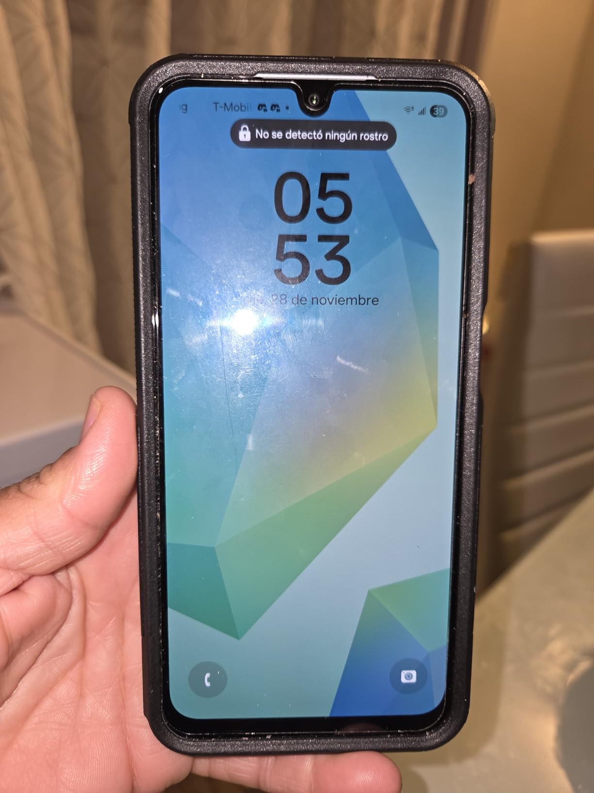 Samsung Galaxy A16 5G A Series, Unlocked Android Smartphone, Large AMOLED Display, Durable Design, Super Fast Charging, Expandable Storage, 5G Connectivity, US Version, 2025, Blue Black Customer Review Samsung Galaxy A16 5G A Series, Unlocked Android Smartphone, Large AMOLED Display, Durable Design, Super Fast Charging, Expandable Storage, 5G Connectivity, US Version, 2025, Blue Black - Customer Photo 2