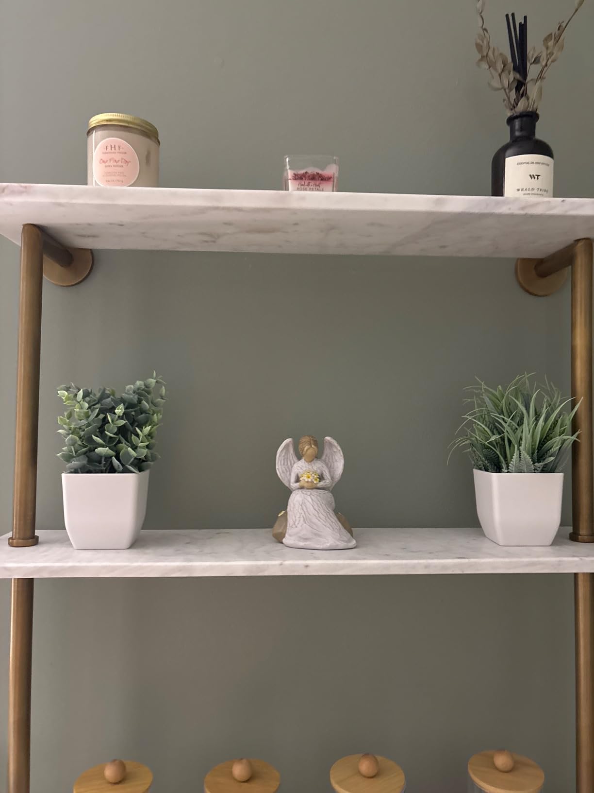 Sunflower Gifts for Women, Guardian Angel Statue, Angels Figurines, Woman Holding Sunflowers Figurines for Thanksgiving, Mother's Day or Birthday - Customer Photo 1