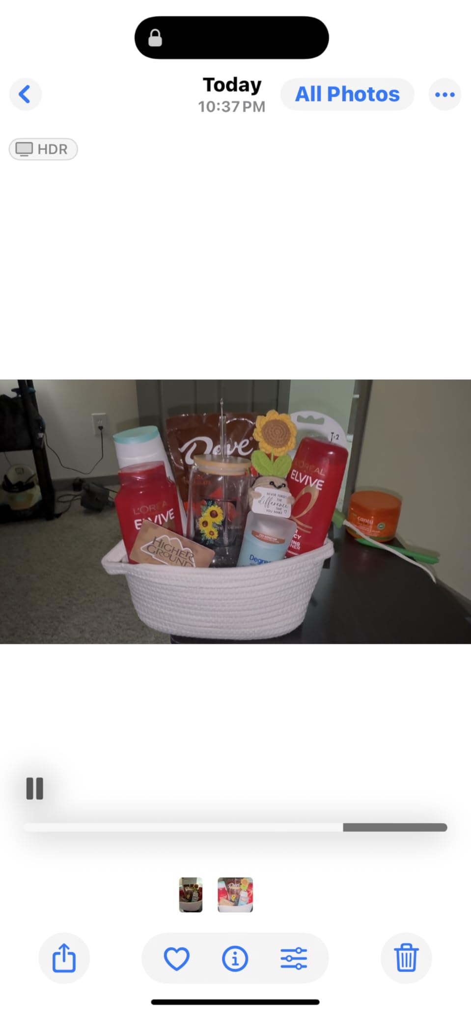 Mini Positive Crochet Sunflower, Cute Cheer Up Gifts for Women, Crochet Plant with Optimistic Card for Nurse Teacher Boss, Thank You Gifts for Friends, Coworker and Sunflower Decor - Customer Photo 1