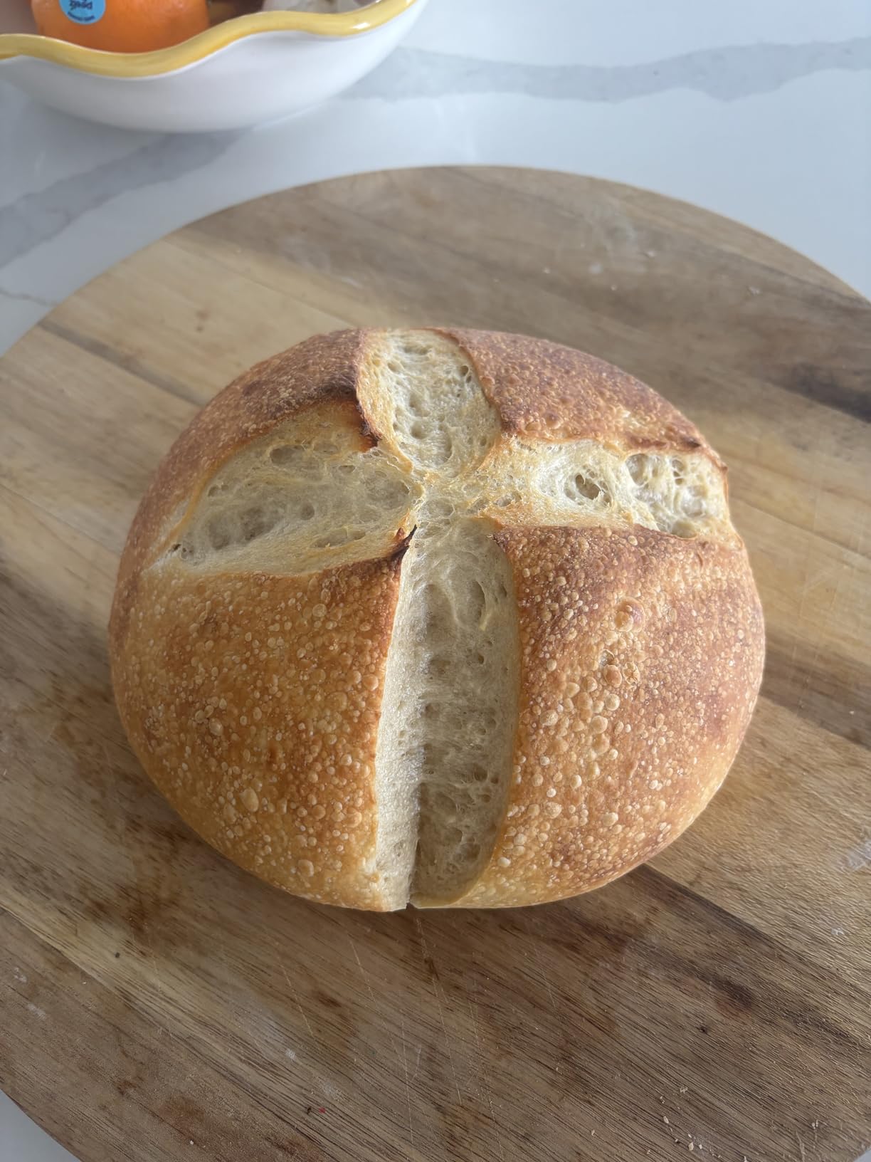 Kook Bread Oven, Sourdough Pan with Lid and Handles, Enameled Cast Iron Pan and Ceramic Lid, For Baking, Cooking, Roasting, Black - Customer Photo 1