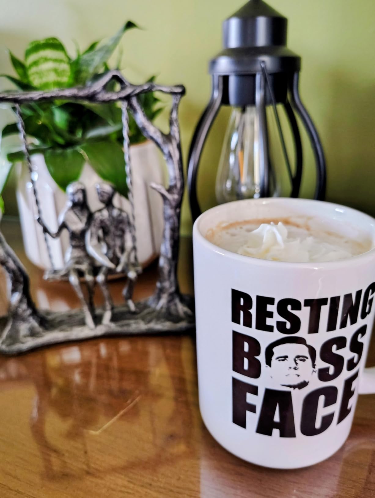 6th Anniversary Iron Sculpture Gift – Romantic Couple Statue for Her, Handcrafted Black Metal Decor – Wedding, Valentine's, Birthday Keepsake Customer Review 6th Anniversary Iron Sculpture Gift – Romantic Couple Statue for Her, Handcrafted Black Metal Decor – Wedding, Valentine's, Birthday Keepsake - Customer Photo 1