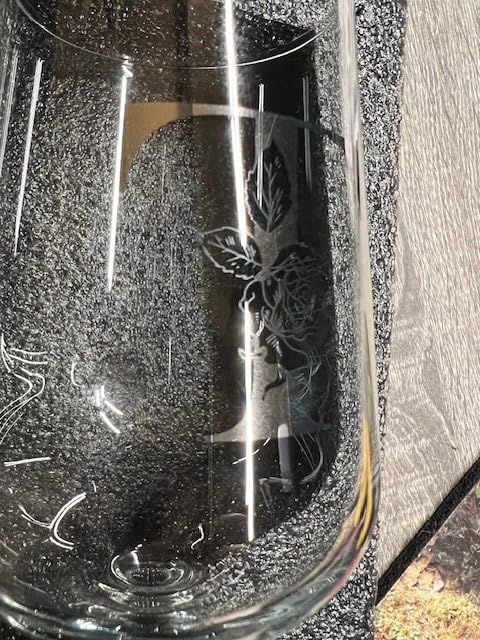 Personalized Wine Glass Gifts for Women - Monogrammed A-Z Wine Glasses Gift | Custom Christmas Gift, Valentines Day, Birthday Gifts for Women Her Mom Wife Best Friend Sister (A) - Customer Photo 1