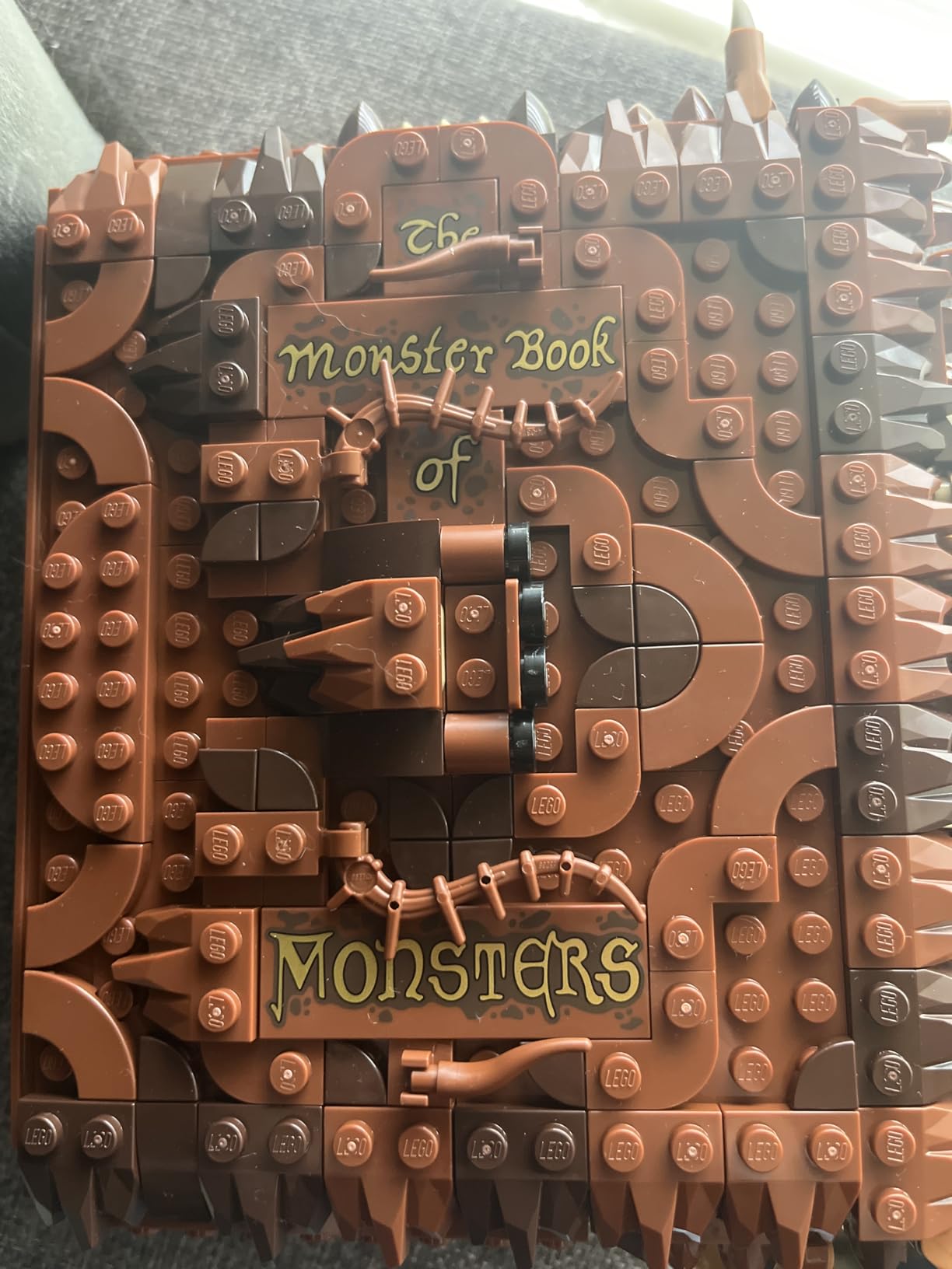 LEGO Harry Potter Chomping Monster Book of Monsters Kids Toy - Pretend Play Set for Boys and Girls, Ages 9+ - Collectible Neville Longbottom Minifigure- Gift Idea for Birthdays and Book Lovers - 76449 - Customer Photo 1