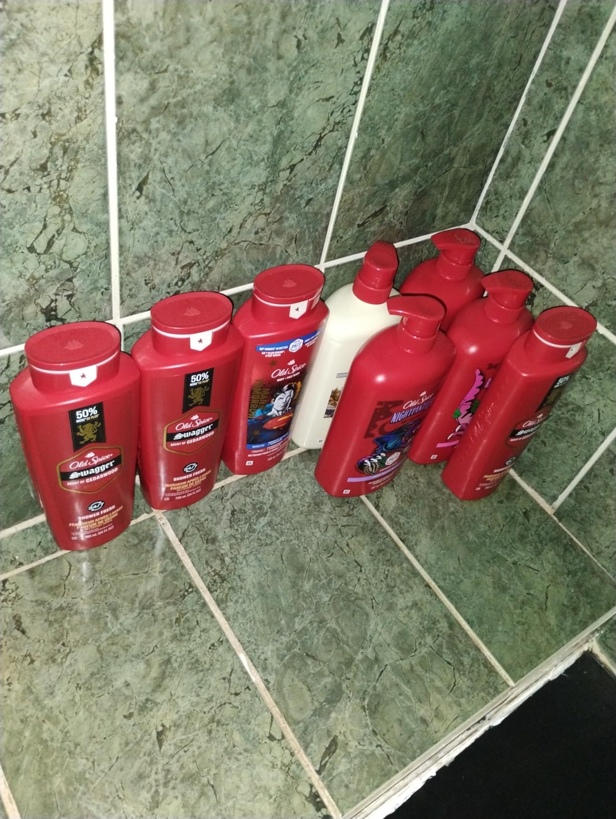 Old Spice Body Wash for Men, Batman: Dark Night, 3X Defense, 24/7 Shower Fresh with Lasting Scent, Cleansing 2-in-1 Body & Face Wash, Smell Like a Hero, Black Cherry and Nightfall Scent, 24 oz - Customer Photo 3