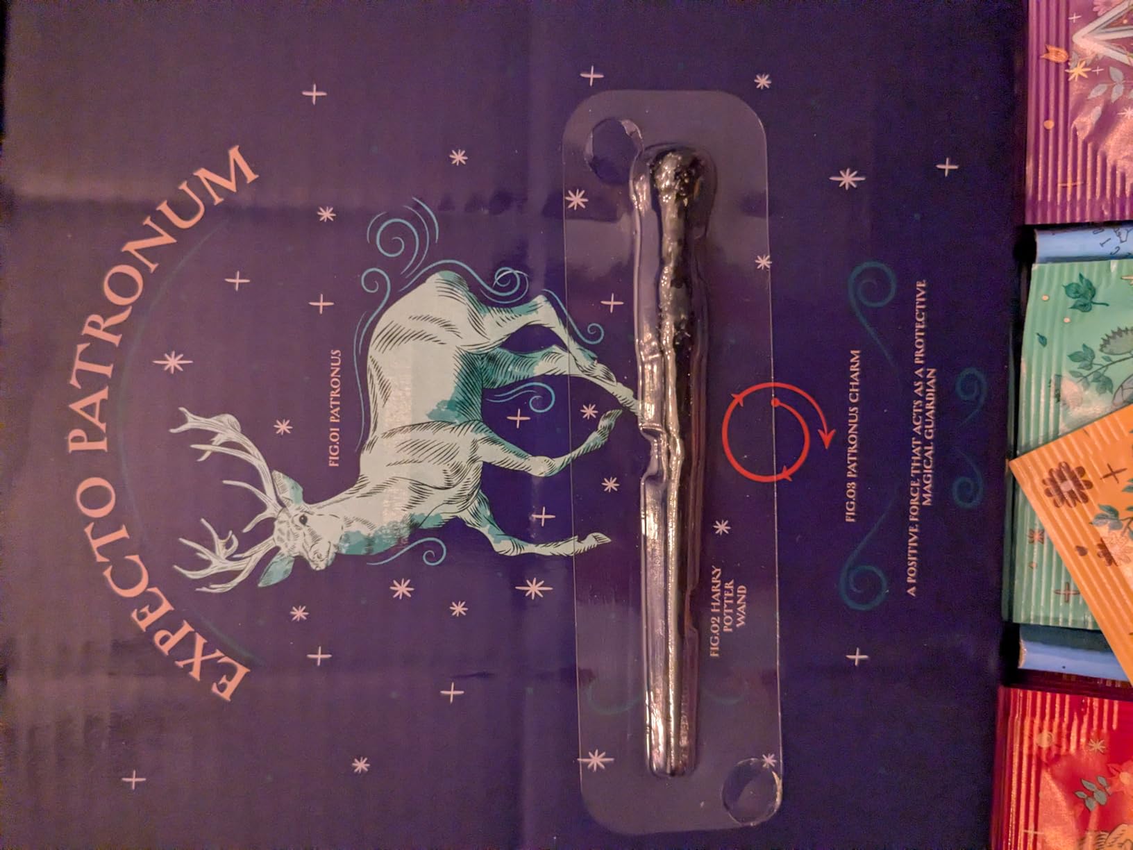 HARRY POTTER, Tea Gift Set, Includes Stir Wand and 48 Tea Bags in 6 Flavors, HARRY POTTER Gifts Tea Box with Both Green Tea Bags and Black Tea Bags - Customer Photo 1