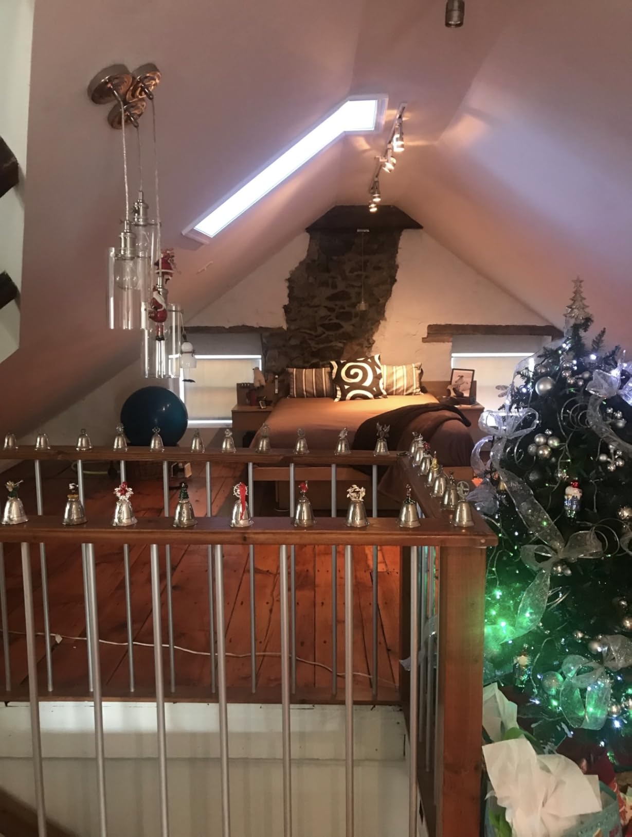 Lenox Ornament, 2025 Babys 1st Christmas Rattle Ornament, Porcelain with Gold Accents and Hanging Cord, Christmas Decorations, Blue/Pink Ribbons, Winter Tree Decor, Winter Decor (Cream, 1 Piece) - Customer Photo 3