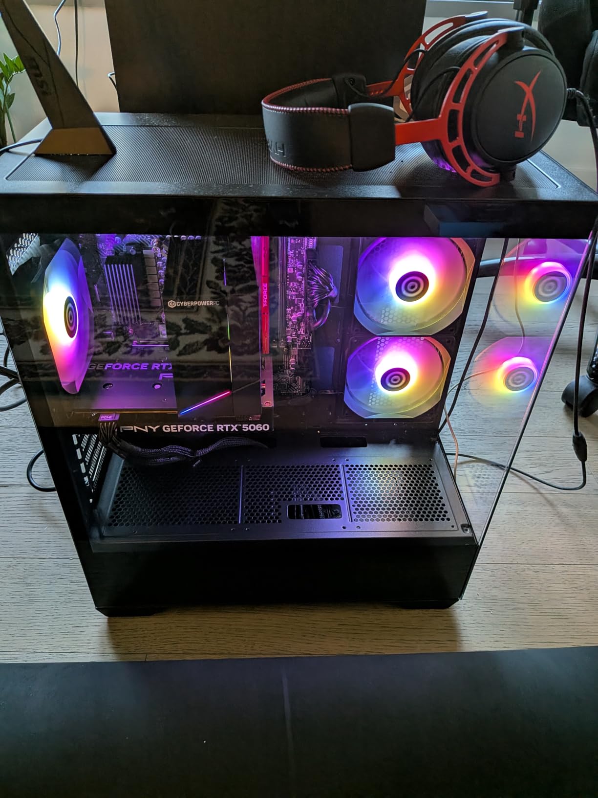 CyberPowerPC Gamer Xtreme VR Gaming PC, Intel Core i5-13400F 2.5GHz, GeForce RTX 5060 8GB, 16GB DDR5, 1TB PCIe 4.0 SSD, WiFi Ready & Windows 11 Home (GXiVR8060A40) - Customer Photo 1