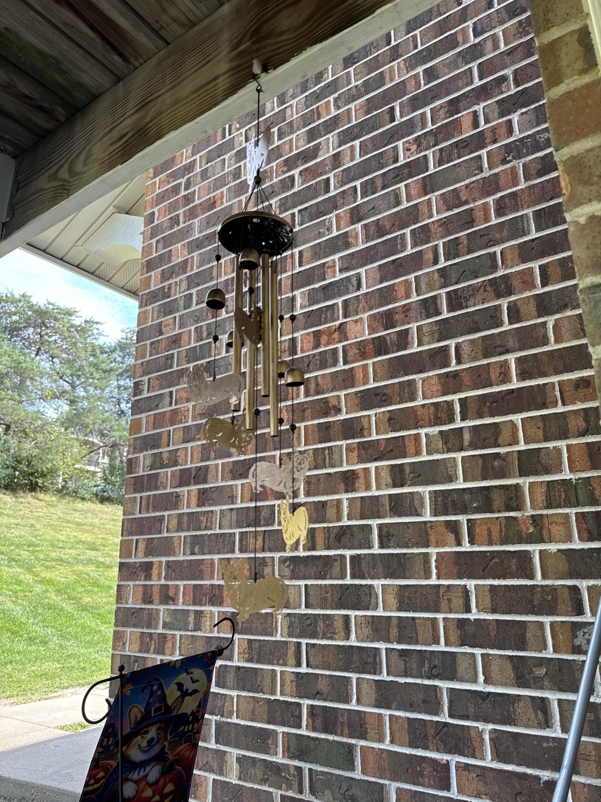 Dachshund Wind Chimes for Outside, Metal Windchimes Outdoors, Dachshund Gifts for Women/Men, Memorial/Birthday Gifts, Garden Decor for Outside, Patio or Yard, Durable Chimes for Outdoors - Customer Photo 1