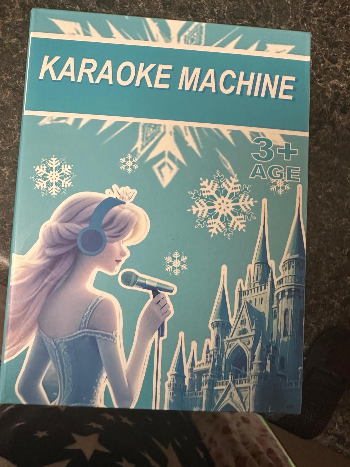 Frozen Toys for Girls Mini Karaoke Machine for Kids Princess Toys 3 4 5 6 7 8 9 10 Year Old Girl Birthday Gifts Kids Toys Toddler Wireless Microphones Customer Review Frozen Toys for Girls Mini Karaoke Machine for Kids Princess Toys 3 4 5 6 7 8 9 10 Year Old Girl Birthday Gifts Kids Toys Toddler Wireless Microphones - Customer Photo 3