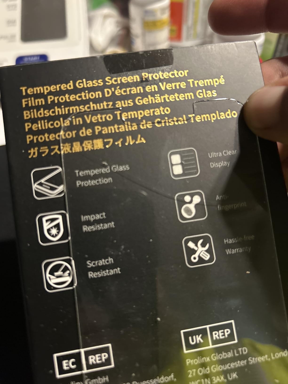 UNBREAKcable 3-Pack Screen Protector for iPhone 16e, Double Shatterproof Tempered Glass [Easy Installation Frame] [9H Hardness] [99.99% HD Clear] [Case Friendly] for iPhone 6.1 inch - Customer Photo 1