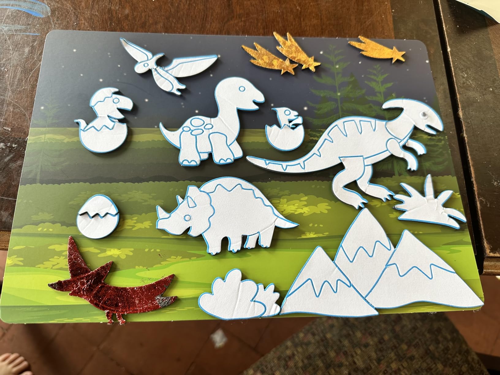 Skillmatics Foil Fun - Disney Frozen, Mess-Free Art, Craft Kits & Supplies, DIY Creative Activity, Travel Toys, Christmas Gifts for Fans of Elsa, Anna, Olaff, Girls, Boys, Ages 4, 5, 6, 7, 8, 9 Customer Review Skillmatics Foil Fun - Disney Frozen, Mess-Free Art, Craft Kits & Supplies, DIY Creative Activity, Travel Toys, Christmas Gifts for Fans of Elsa, Anna, Olaff, Girls, Boys, Ages 4, 5, 6, 7, 8, 9 - Customer Photo 3